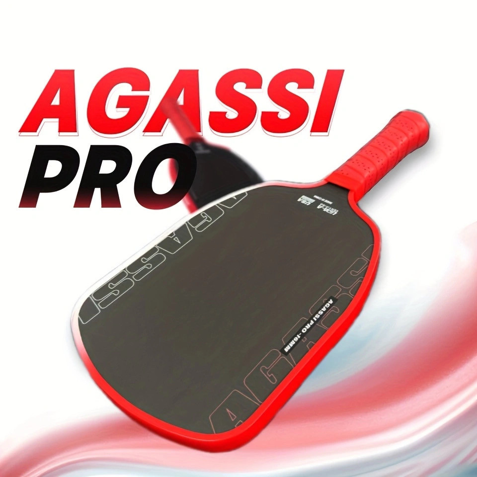 JOOLA Agassi Pro 16mm Pickleball Paddle.Pickicleball Paddle คาร์บอนไฟเบอร์ AGASSI,JOOLA เลือก Perseu