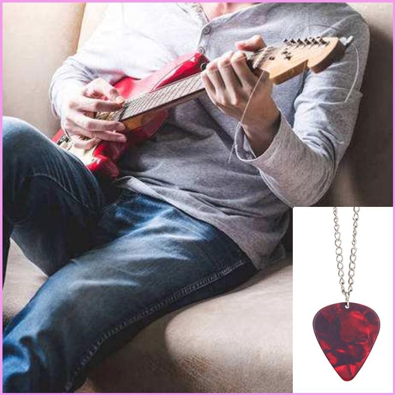 Cinn Unique Hellfire Club Necklace Eddie Munson Guitar Pick Pendant Necklace
