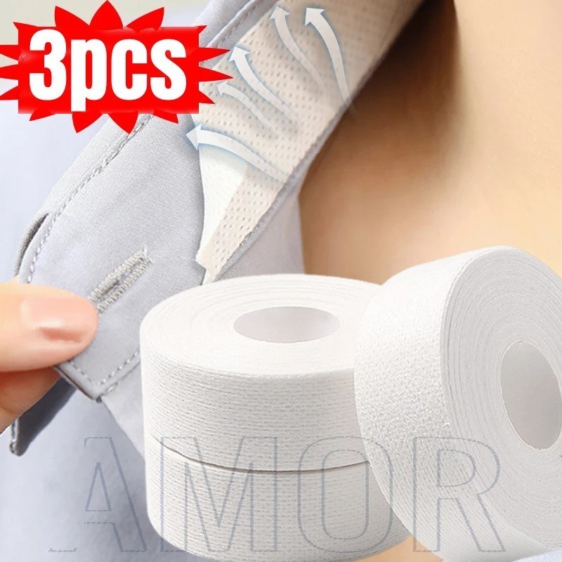[FSA] ตัวป้องกันปลอกคอที่ปรับแต่งได้ | สติ๊กเกอร์ป้องกันสกปรกไม่มีรูพรุนไมโครพร้อมเทคโนโลยีล็อคเหงื่อแถบผ้าไม่ทอล้างทําความสะอาดได้ 8 ม
