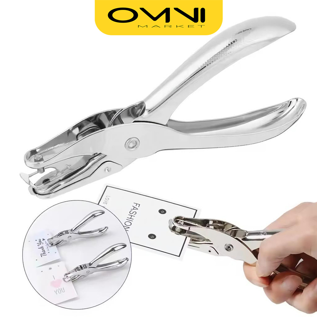 6MM Single Paper Punch 1 Hole Paper Punch Perforator Single ATK3007