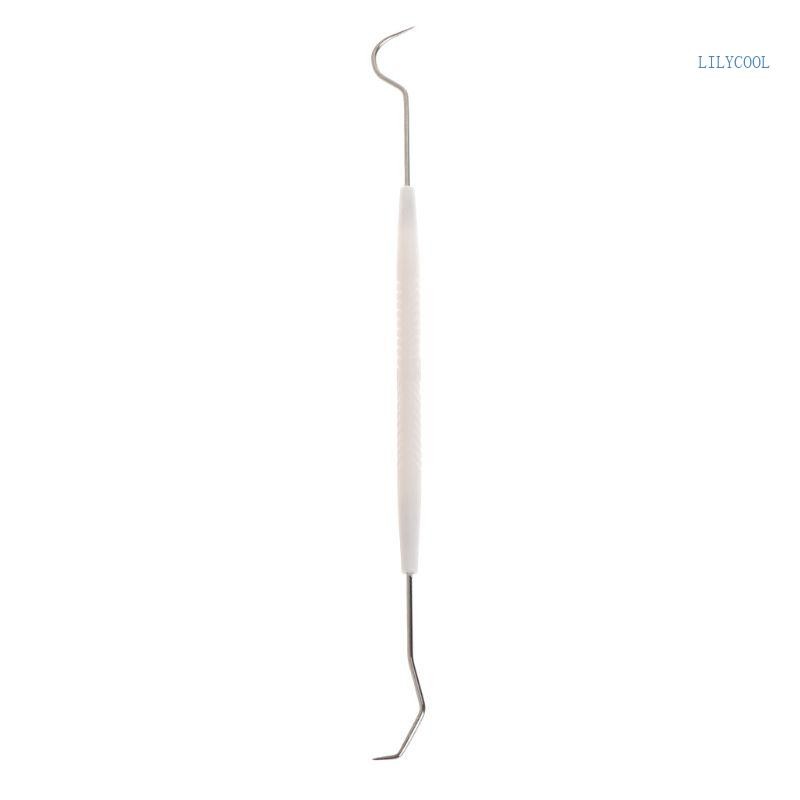 CH Double สําหรับหัวฟันทันตแพทย์ Clean Explorer Probe Hook Pick Stainless S