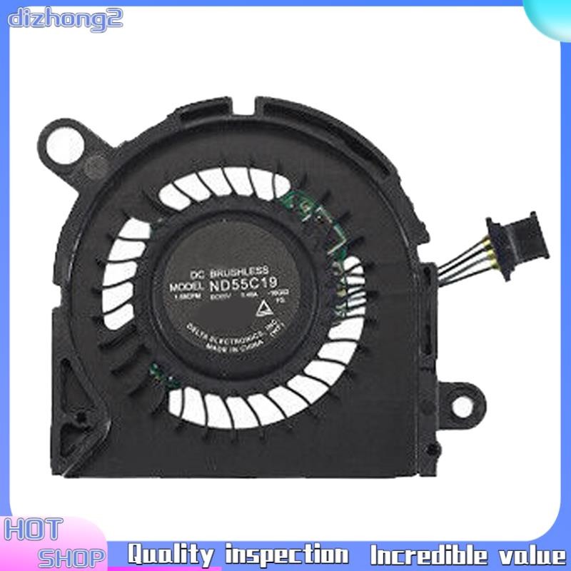 [dizhong2]พัดลมระบายความร้อน CPU แล็ปท็อปสีดําพัดลมระบายความร้อน CPU พลาสติกพัดลมระบายความร้อน E5289