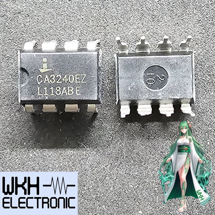 เครื่องมือชิ้นส่วน CA3240AE CA3240E CA3240EZ CA3240 DIP8 BiMOS Dual Operational Amplifier