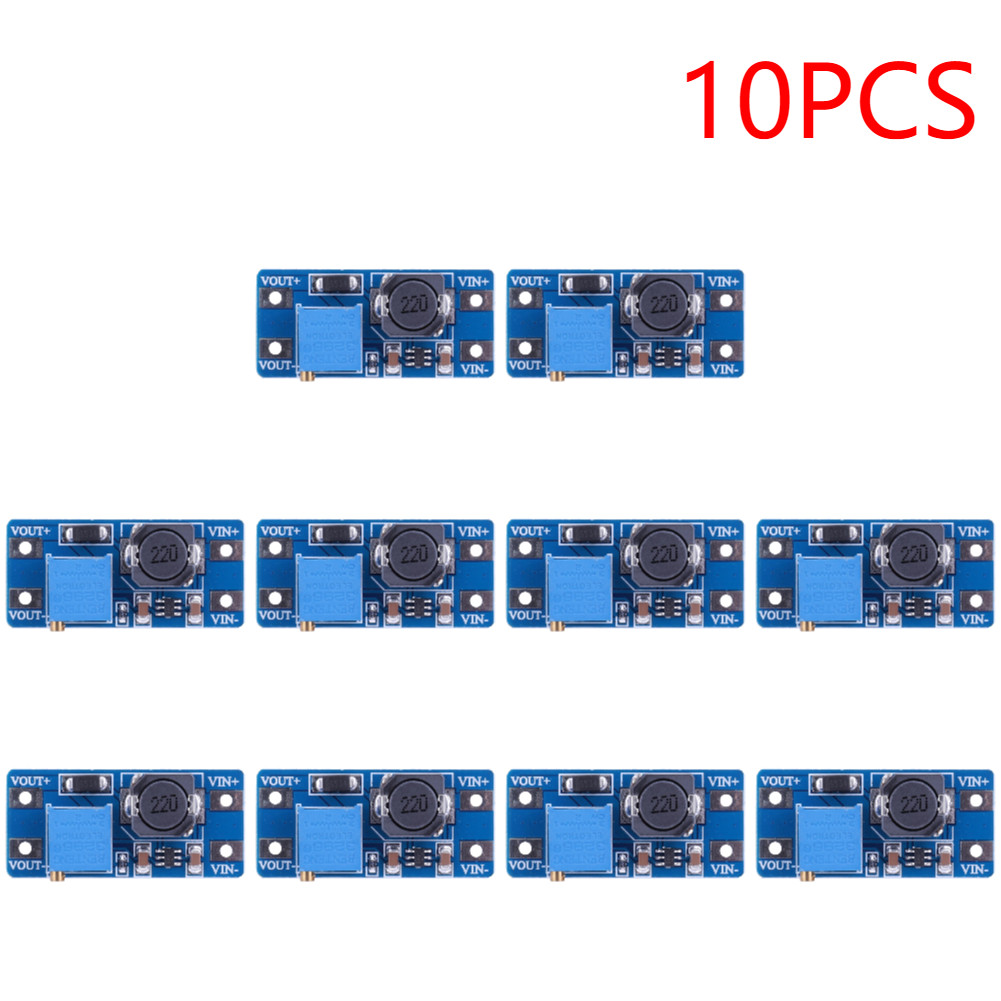 1-10pcs MT3608 ปรับ Boost โมดูล DC-DC Step Up Converter โมดูล 2A Max 2 V-24 V ถึง 5V 9V 12V 28V Booster Power Supply Board