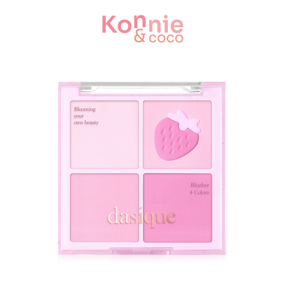 Dasique Blending Mood Cheek 11g #06 Berry Smoothie เดซีค บลัชออนแบบฝุ่น.