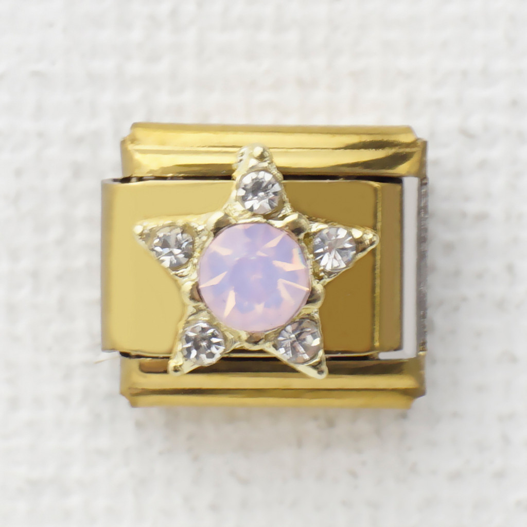 สร้อยข้อมือแบบโมดูลาร์อิตาลีวินเทจโกธิคทองดาวรูปหัวใจสร้อยข้อมือยางยืดสร้อยข้อมืออสมมาตรอิตาลี - รูปที่ 2