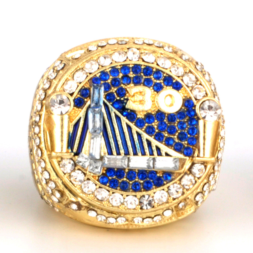 NBA 2018 Golden State Warriors Curry Championship Ring
