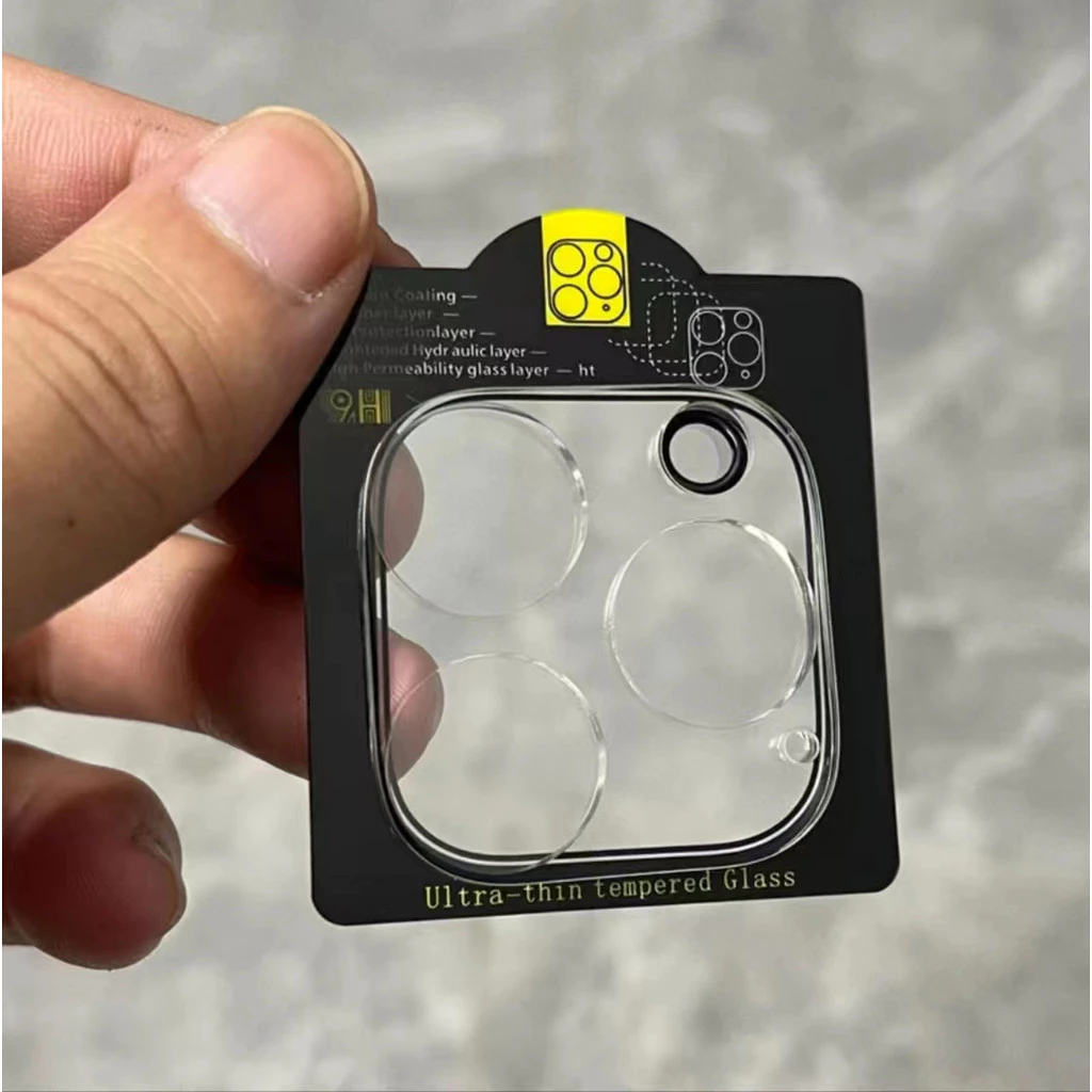 ฟิล์มกระจกเลนส์กล้อง iPhone 9H นิรภัย ใส thumbnail 4