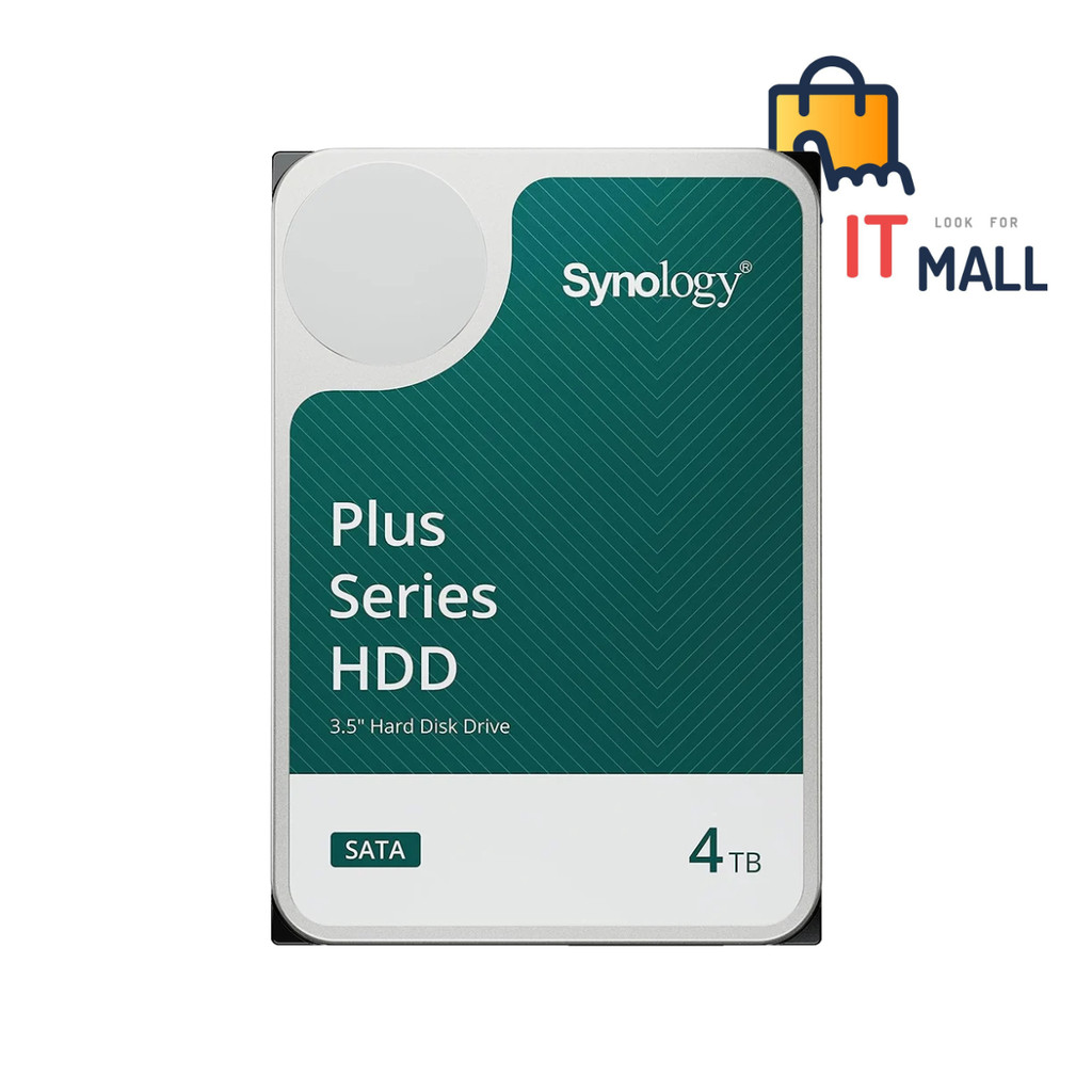 SYNOLOGY HDD 4TB 3.5 PLUS SERIES SATA HDD (ฮาร์ดดิสก์) 5400RPM (SNG-HAT3300-4T)