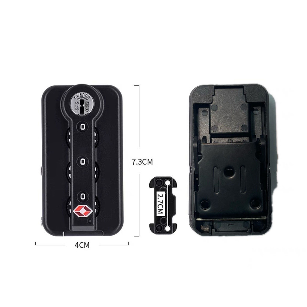Rim0wa รถเข็นรหัสล็อคกระเป๋าเดินทางอุปกรณ์เสริมเดิม TSA006 ญี่ปุ่นเงียบรหัสล็อคอะไหล่