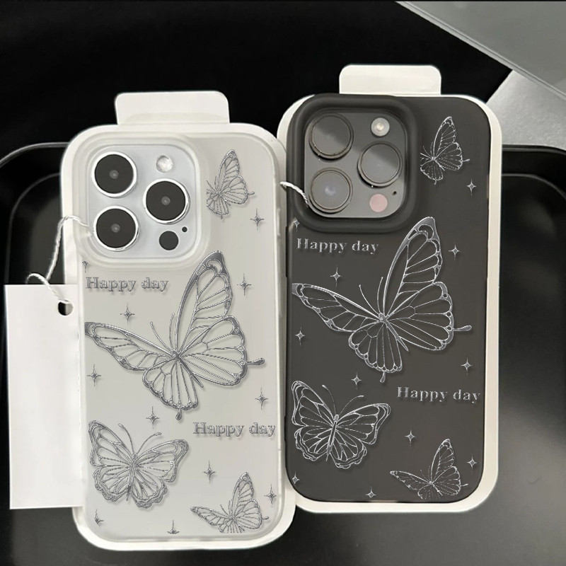 SUN เคสโทรศัพท์ เคสไอโฟน แบบนิ่ม สำหรับรุ่น 15 14 13 13PRO 13PROMAX 12 Pro Max 11 8plus 7plus 7 XR X XS Max SE 11Pro