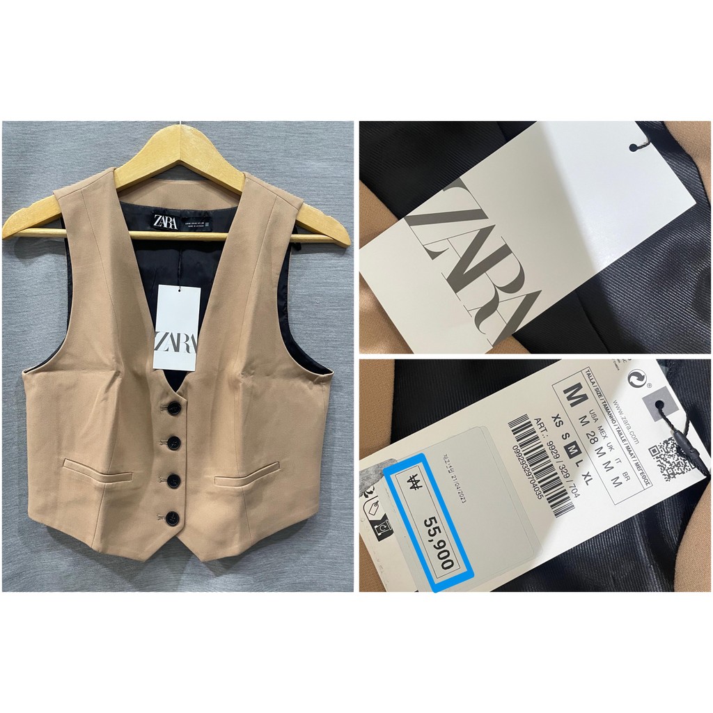 เกาหลี ZARA VEST SAWO MATANG JS144