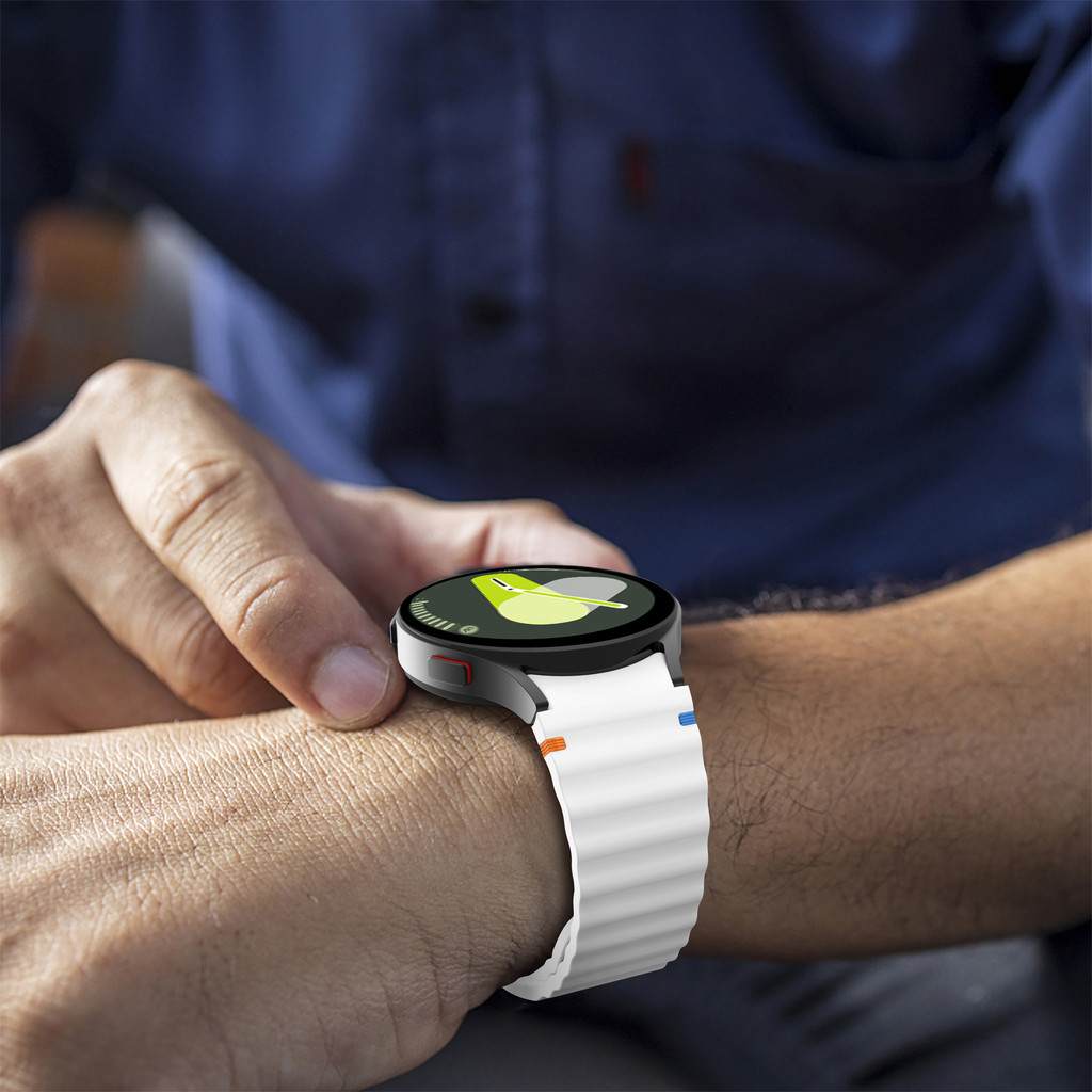 WatchBand สําหรับ Samsung Galaxy Watch 7 44 มม. 40 มม. / FE สายซิลิโคนสร้อยข้อมือกีฬา