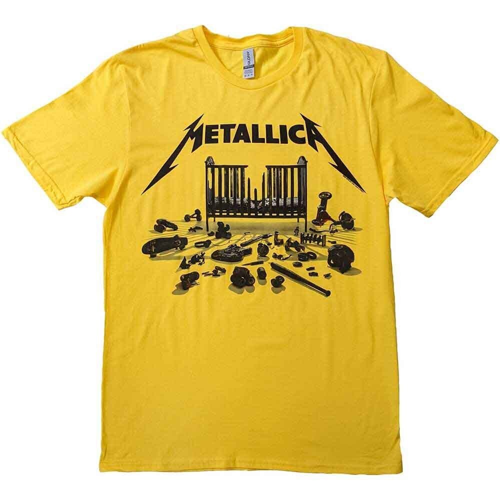 Metallica 72 Seasons เสื้อยืดปกตัวย่อ Tops ใหม่