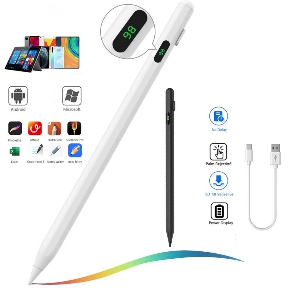 ปากกาสไตลัส ใช้ได้กับทุกรุ่น Universal ปากกาทัชสกรีน แม่นยำและไวไม่ชักช้า Stylus Pen สำหรับ Android 