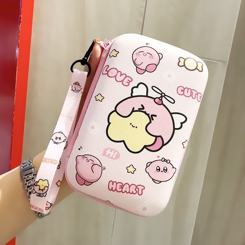 น่ารัก Mickey Power Bank กรณี Travel Electronics Organizer กระเป๋าถือ Charger กระเป๋าสําหรับ Charger โทรศัพท์มือถือ