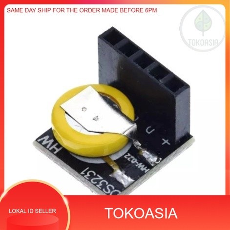 DS3231 โมดูลนาฬิกาเวลาจริงความแม่นยําสูง RTC DS3231 3.3 V/5 V พร้อมแบตเตอรี่สําหรับ Arduino Raspberr