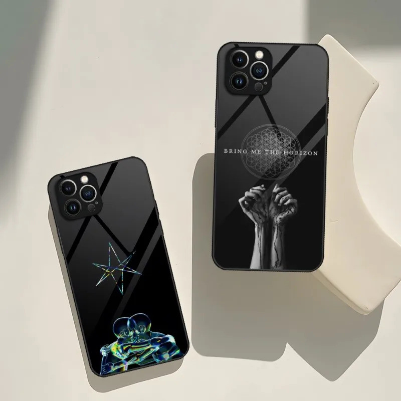 Bk-1 Bring Me The Horizonsเคสโทรศัพท์สําหรับIPhone 14 Pro 11 13 12 Mini X XS XR Max 6 8 7 Plus SE 20