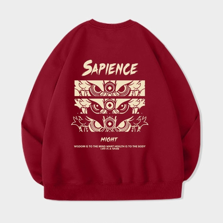 พร้อมส่งจากกรุงเทพ เสื้อกันหนาวแขนยาว เสื้อผ้าตรุษจีน new year เสื้อยืดคอกลมพิมพ์ลาย เสื้อเชิ้ตลำลองทรงหลวมใส่สบาย