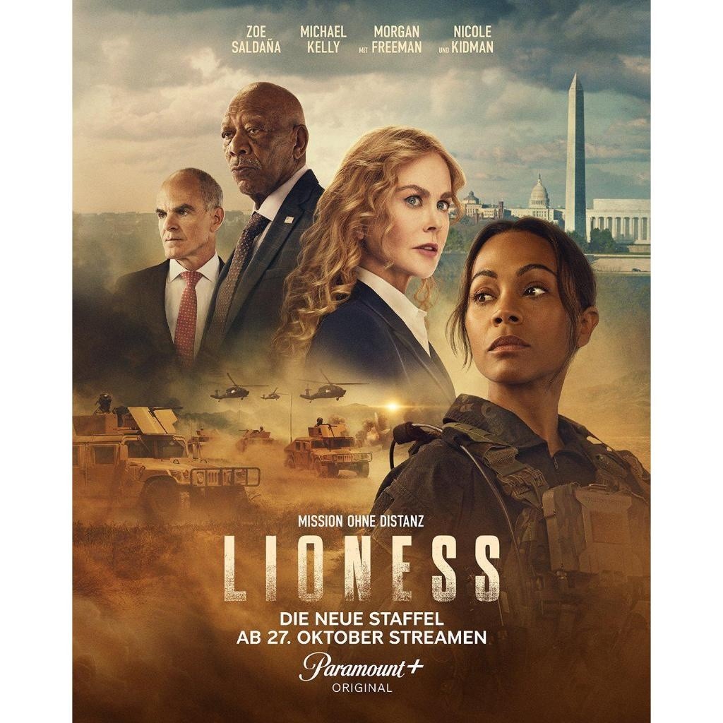 [ภาษาอังกฤษ] Blu-ray HD Movie 4K UHD 1080P 2 แผ่น Lioness ซีซั่น 2
