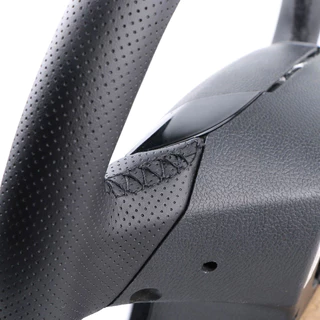 ที่กําหนดเองพวงมาลัยรถสําหรับ Isuzu D-Max MU-X 2013-2020 Holden Colorado AU 2012-2019 หนังเทียมพวงมาลัย