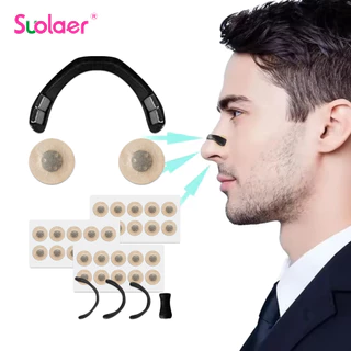 Suolaer 15/30Days Nose Breathing Dilators แถบจมูกเพิ่มการรับอากาศกีฬาปรับปรุงการนอนกรน