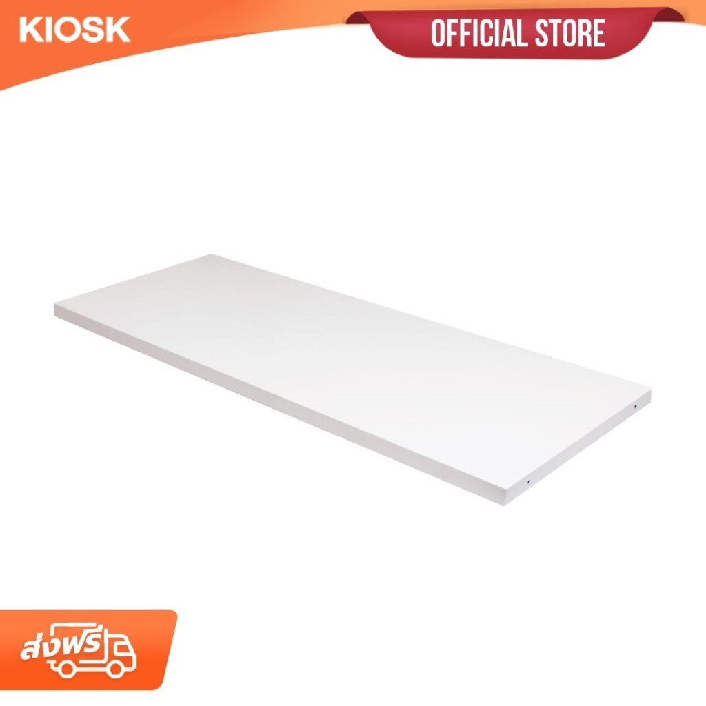 KIOSK แผ่นชั้นตู้เบานเลื่อนกระจกสูง กว้าง 120 ซม.