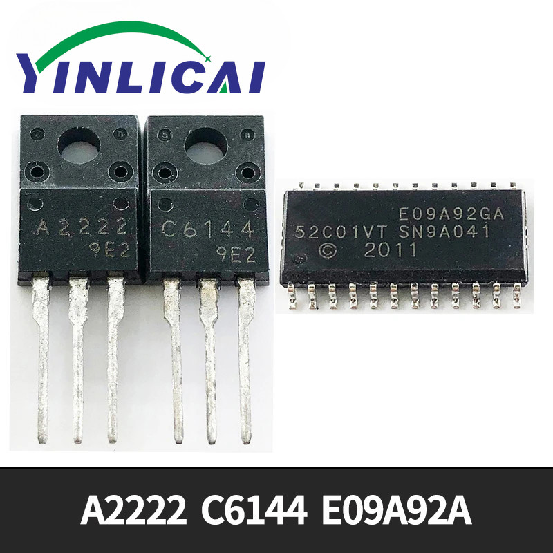 A2222 C6144 ชุดทรานซิสเตอร์ & Power IC E09A92GA SOP24 สําหรับ Epson Board ไม่มี Power L110 L110 L120