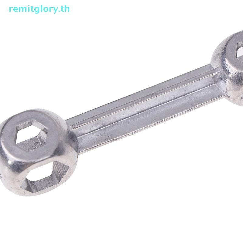 Remitglory 6-15 มม.รูปร่างกระดูกหกเหลี่ยมประแจอเนกประสงค์ 10 หลุมขี่จักรยานทนทาน Spanner จักรยานจักรยานซ่อมเครื่องมืออุปกรณ์เสริม TH