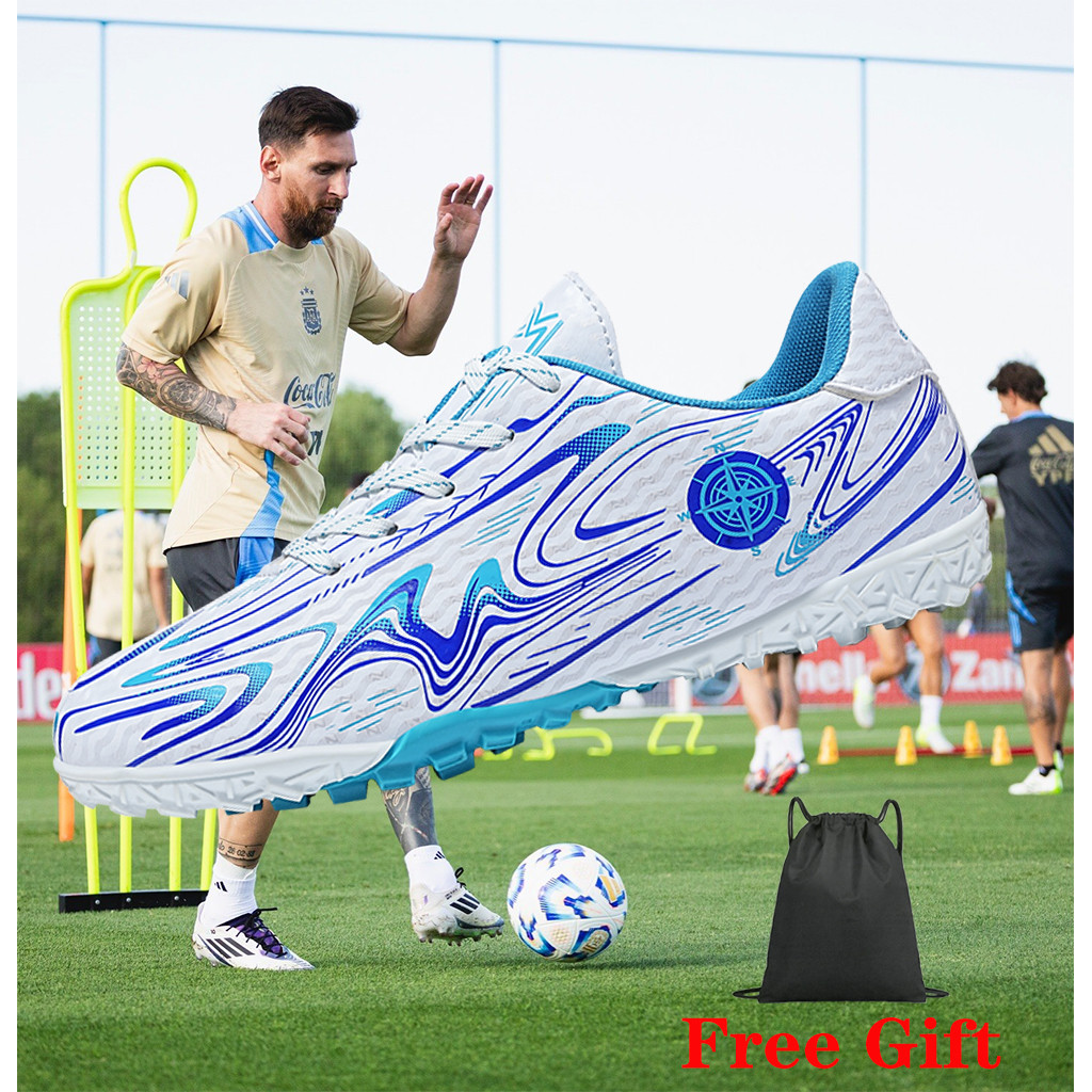 【 ⚡ ส่งจากไทย ⚡ 】 ⚽ จัดส่งภายใน 24 ชั่วโมง Men FG รองเท้าฟุตบอลกลางแจ้ง