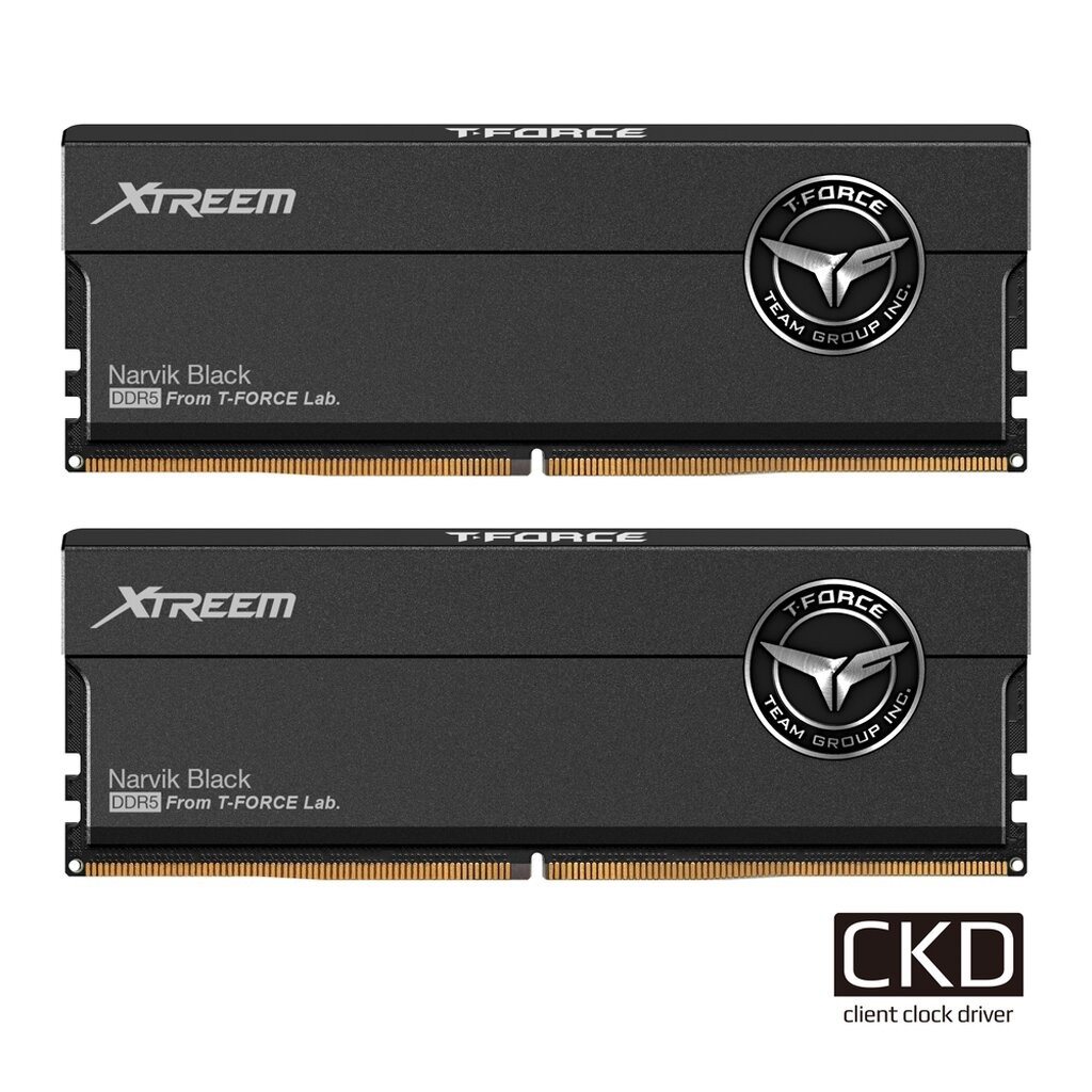 TEAM XTREEM CKD 48GB/8400Mhz (24GBx2) CL42 DDR5 CUDIMM For Intel Core Ultra Series (FFXD548G8400HC42