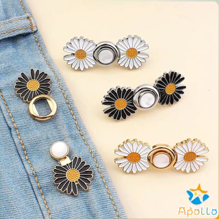 Apollo ตะขอร่นกางเกง หัวเข็มยึดปรับเอว ตะขอโลหะ ถอดได้ Fashion Pins