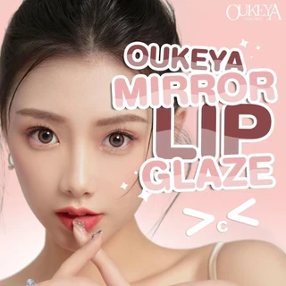 (ซื้อ 1 แถม 1) OUKEYA มิลเลอร์ ลิปกลอส OUKEYA MIRROR LIP GLAZE