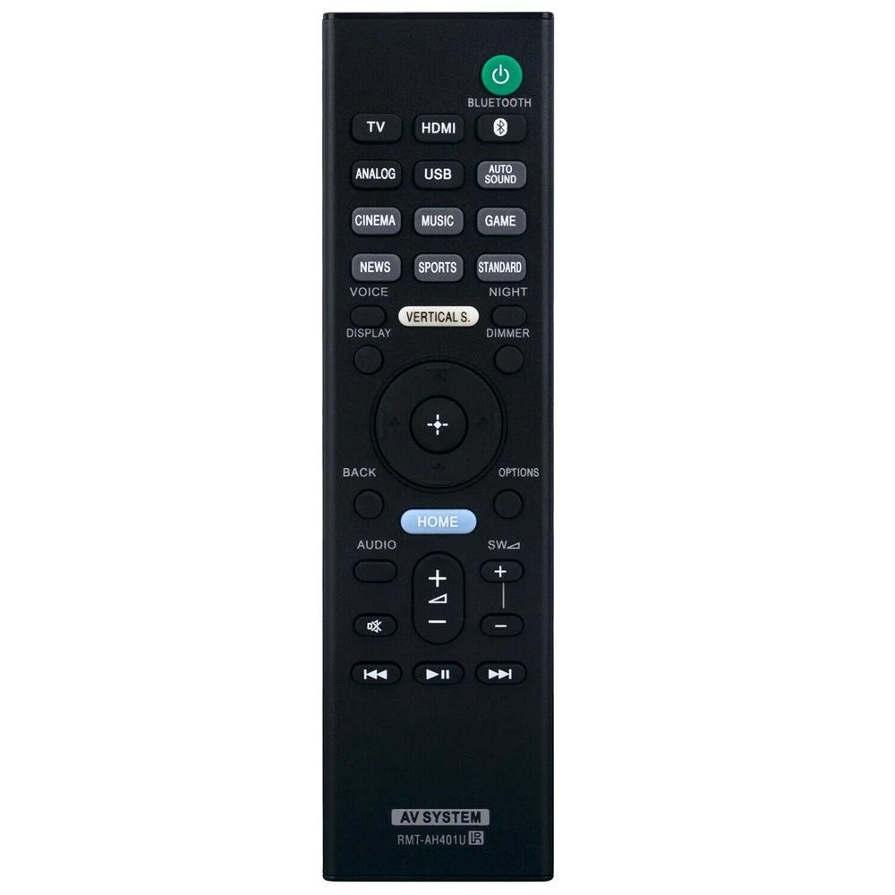 ใหม่เปลี่ยน RMT-AH401U สําหรับ Sony AV ระบบรีโมทคอนโทรล HT-X9000F SA-WX9000F