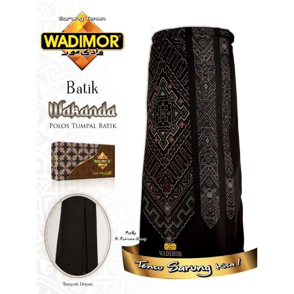 Wadimor Javase Contemporary Batik Sarong พิมพ์เต็มโดย Tahfidz Store