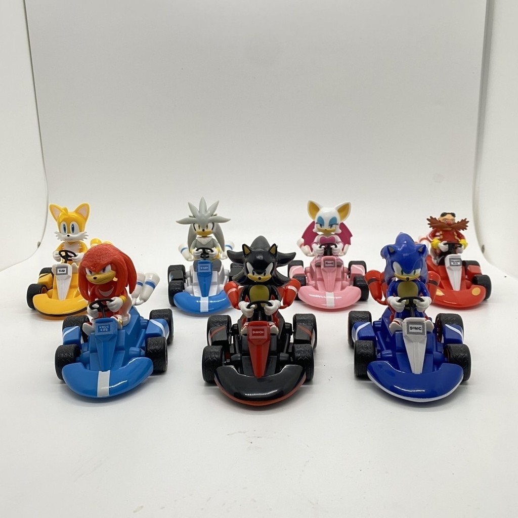 ขายร้อน จัดส่งเร็ว Sonic the Hedgehog 3 Tails Sonic Dr. Slump Sonic the Hedgehog รถดึงกลับแบบแรงเฉื่