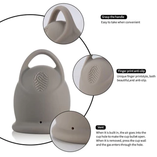SMARTSIMPLE ซิลิโคนถ้วยประจําเดือน L/S Reusable ผู้หญิงสุขอนามัยถ้วยประจําเดือนถ้วย Health Care L3P7