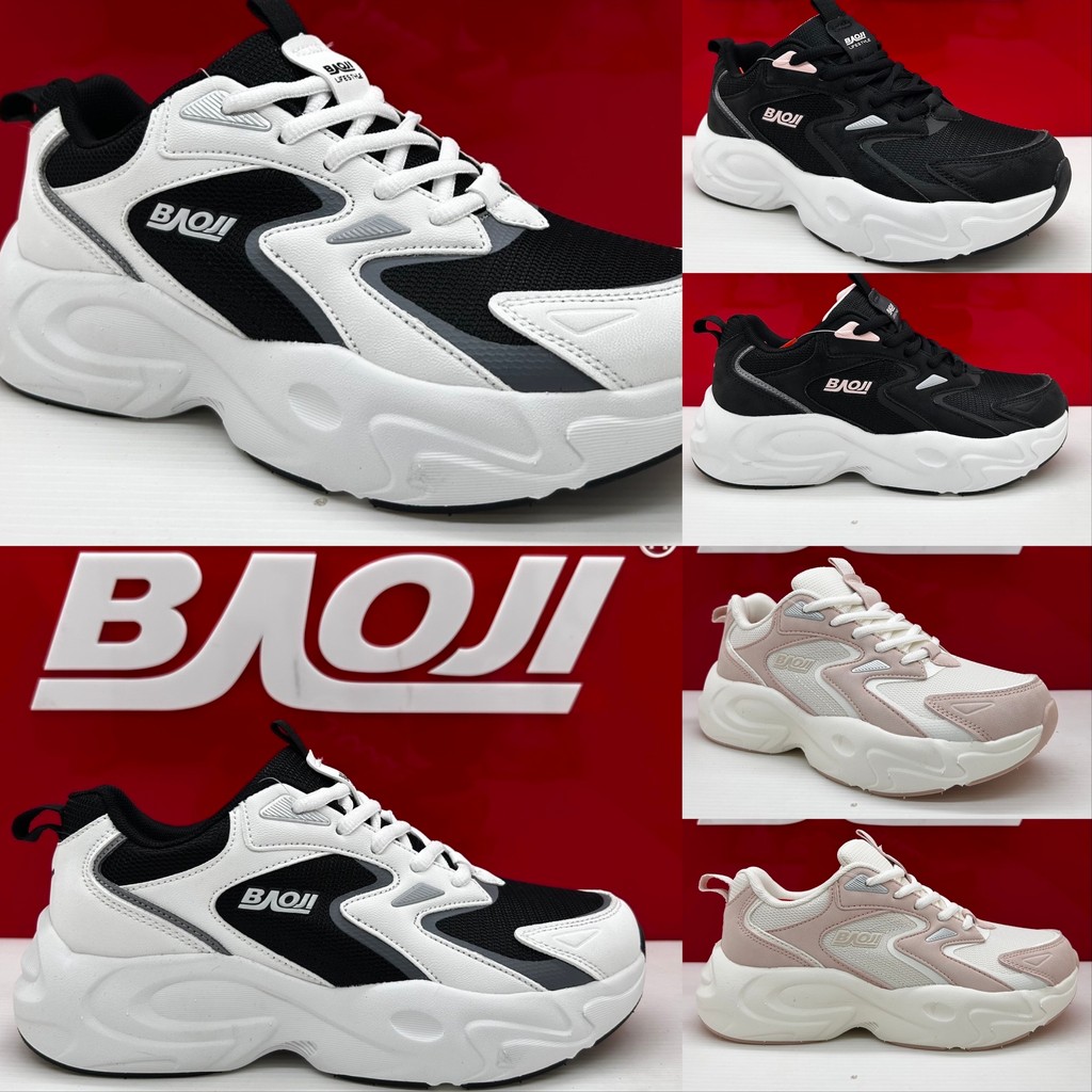 [New 05/2025][รองเท้าเทรนนิ่ง]  Baoji บาโอจิ รองเท้าผ้าใบผู้หญิง bjw1149