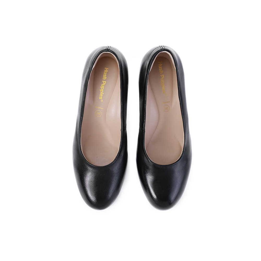 Hush Puppies รองเท้าผู้หญิง รุ่น  HP 8WDFB2044A - สีดำ (รองเท้าทางการหนังแท้ แบบสวม)