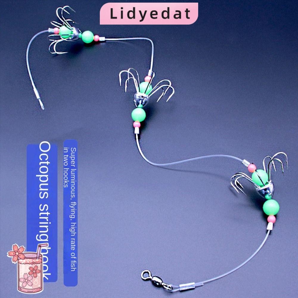 เยี่ยมเลย165หลอดปลาหมึกตกปลา, ซาบิกิ ริก ตะขอตกปลาสตริงตะขอ,2023ตกปลากลุ่มตะขอส่องสว่างไบโอนิคปลาหมึกตะขอตกปลาทะเล