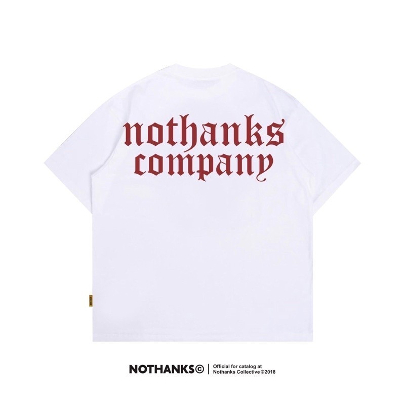 Zona Collection TSHIRT NOTHANKS ROMA สีขาว