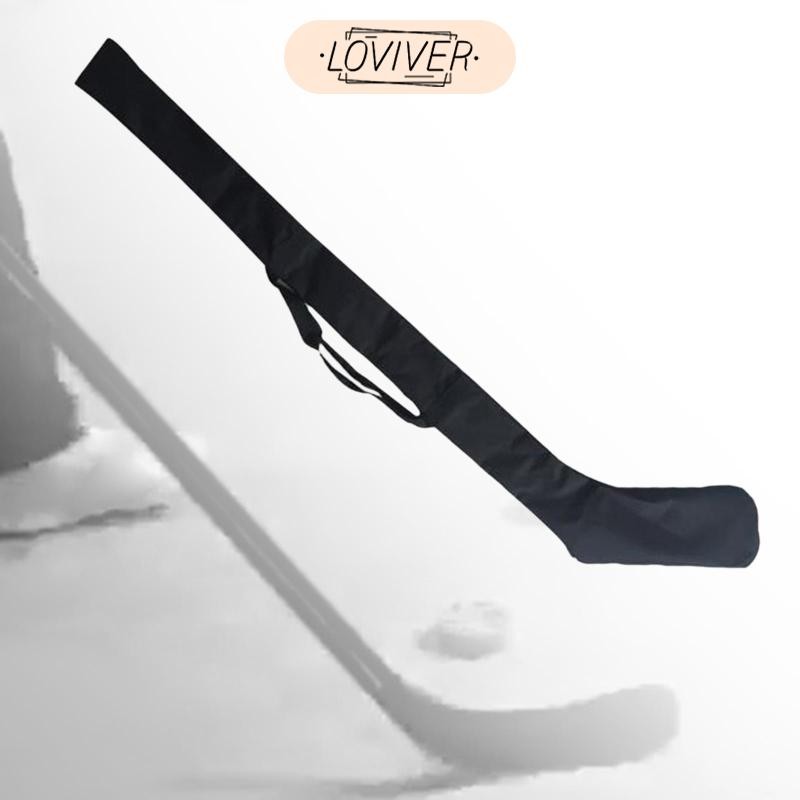 Hockey Sticks กระเป๋าอุปกรณ์น้ําหนักเบา Ice Hockey Skate Hockey Goalie กระเป๋าถือสูงสุด 6 สีดําอุปกร