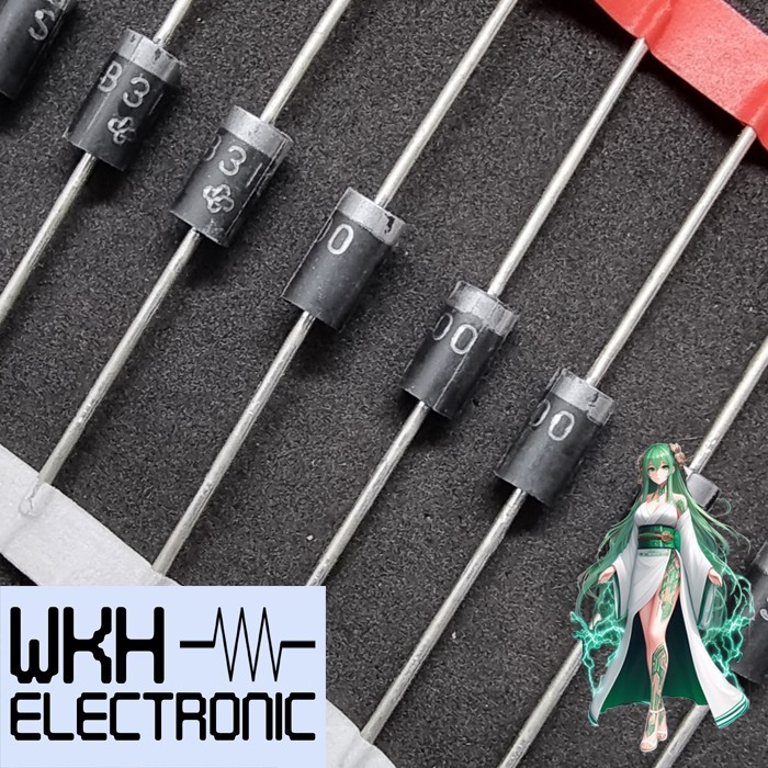 เครื่องมือชิ้นส่วน SB3100 3A 100V Schottky Barrier Rectifier ไดโอด SB 3100 SR 3100 SR3100