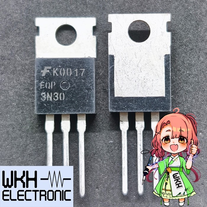 เครื่องมือชิ้นส่วน FQP3N30 FQP 3N30 Mosfet N Ch 300V 3.2A TO220