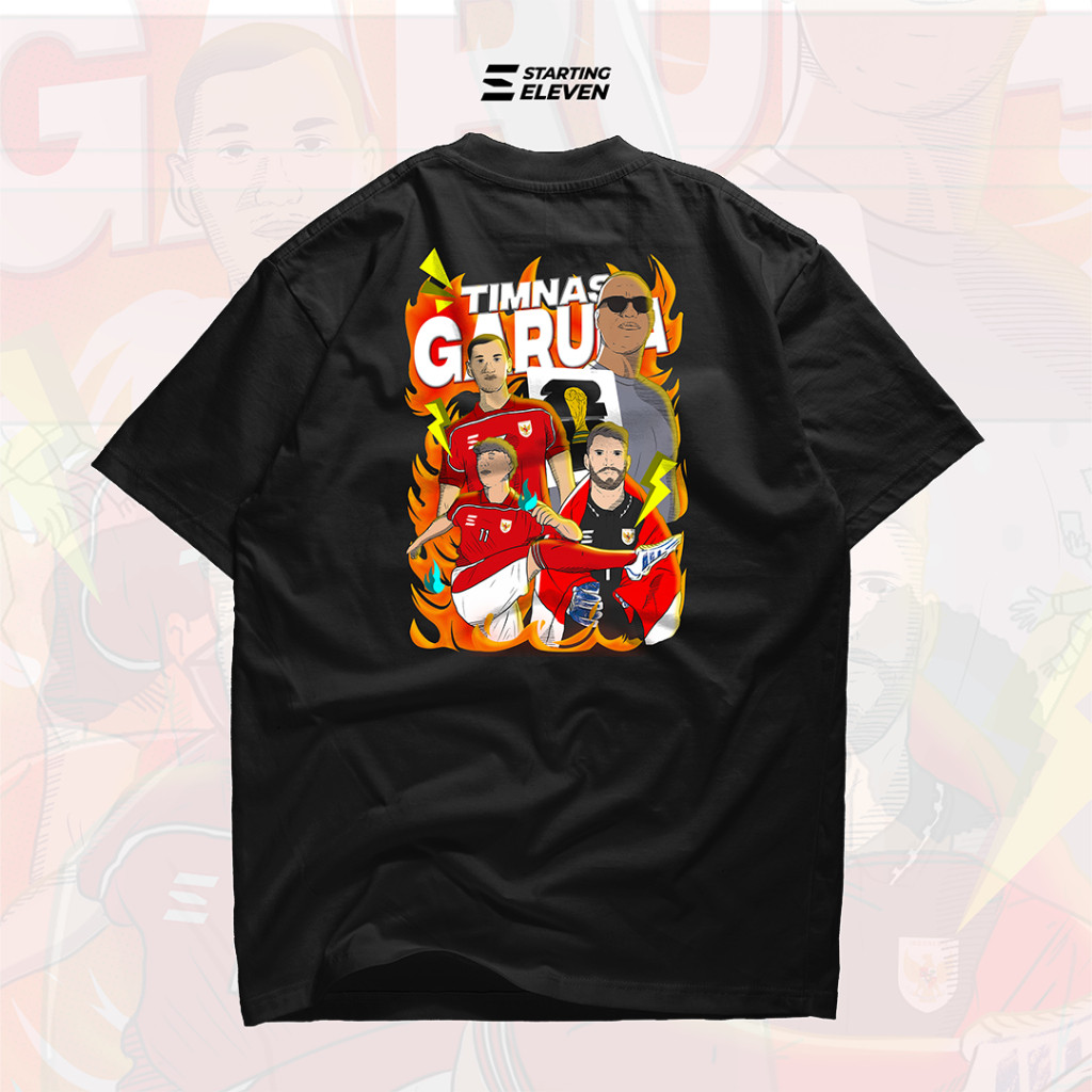 เสื้อยืดทีมชาติเริ่มต้น Eleven Day 2 - เสื้อฟุตบอลทีมชาติอินโดนีเซีย - เสื้อฟุตบอล - Patrick Kluiver