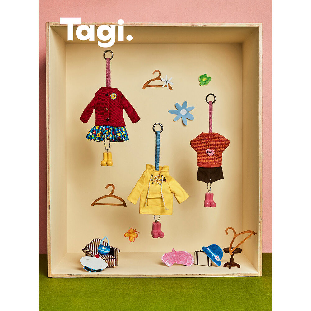 Tagi. ที่ไล่ยุง “เกมแต่งตัว” Anti-mosquito Pendant  Bag Pendant Accessories