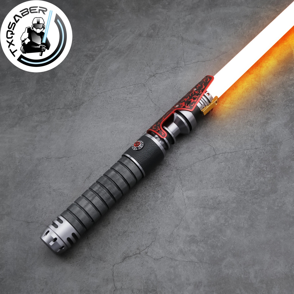 TXQSABER Lightsaber Relic Heavy Dueling โลหะ Hilt ดาบเลเซอร์ FOC Blaster Smooth Swing Lightsword ของ
