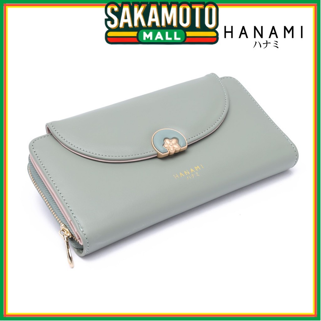 HANAMI Luxury Womens Long Wallet, Last Premium Wallet WA1116B2 Kesha Leather, Simple, Beautiful, Ele
