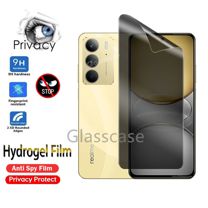 3Pcs หน้าจอความเป็นส่วนตัว Soft Hydrogel ฟิล์มสําหรับ Realme C75 X C75X C71 C65 C65s RealmeC75 C 75 
