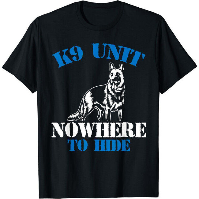 สุนัขตํารวจ - K9 Unit - ตํารวจสุนัข - เสื้อยืดสุนัข K9 Unit